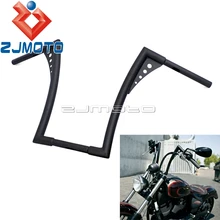 Мотоцикл el Diablo Руль управления для мотоциклов 1" Rise Ape вешалка бар Harley Custom Sportster Softail Dyna Wide Glide жир Боб FXST XL FLST