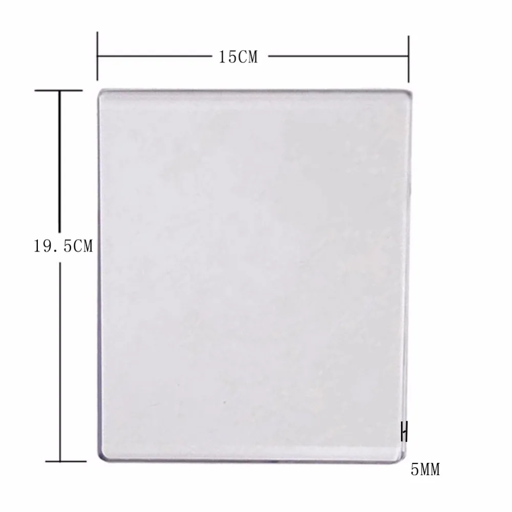 

15X19.5cm 3mm/ 5mm Acrylic Cutting Machine Plate New Cut Machine Replacement Plates Thickness Only Sell Plate Without Machine