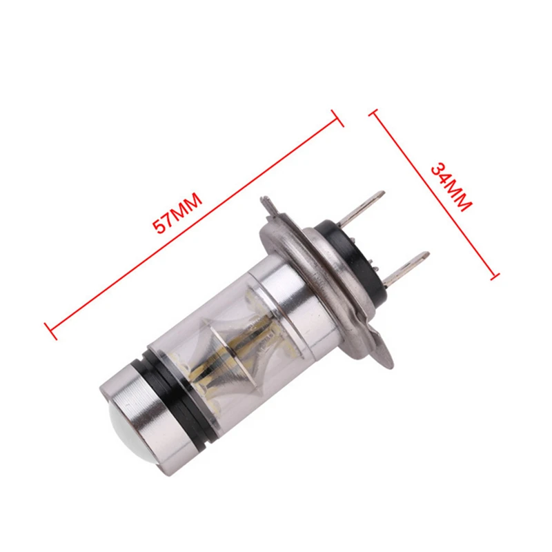 KEYECU 2 шт. H7 20SMD яркий белый светодиодный Замена лампы для противотуманных фар или дальнего света
