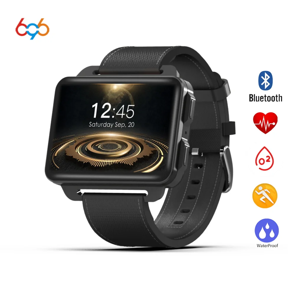 

696 2.2" IPS Big Screen DM99 Android 5.1 Smart Watch 16GB Rom 1GB Ram 1200mAh Battery 3G WCDMA MTK6580 Quad Core Wristwatch Wifi