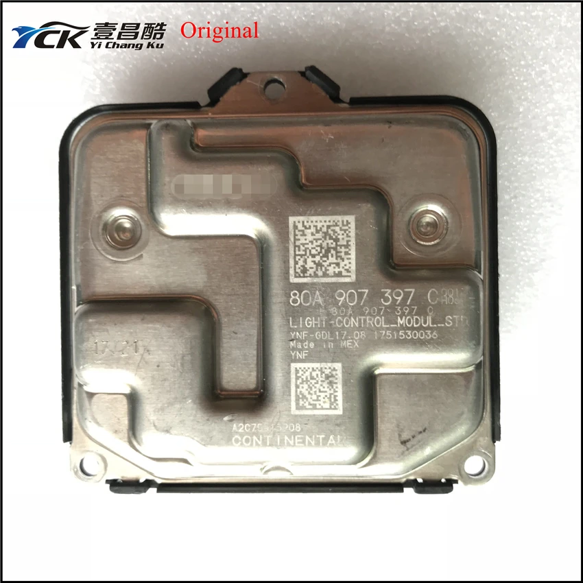 

1PC YCK Original LED Driver Light Control Modul 80A 907 397 C 80A907397C (Genuine and Used)