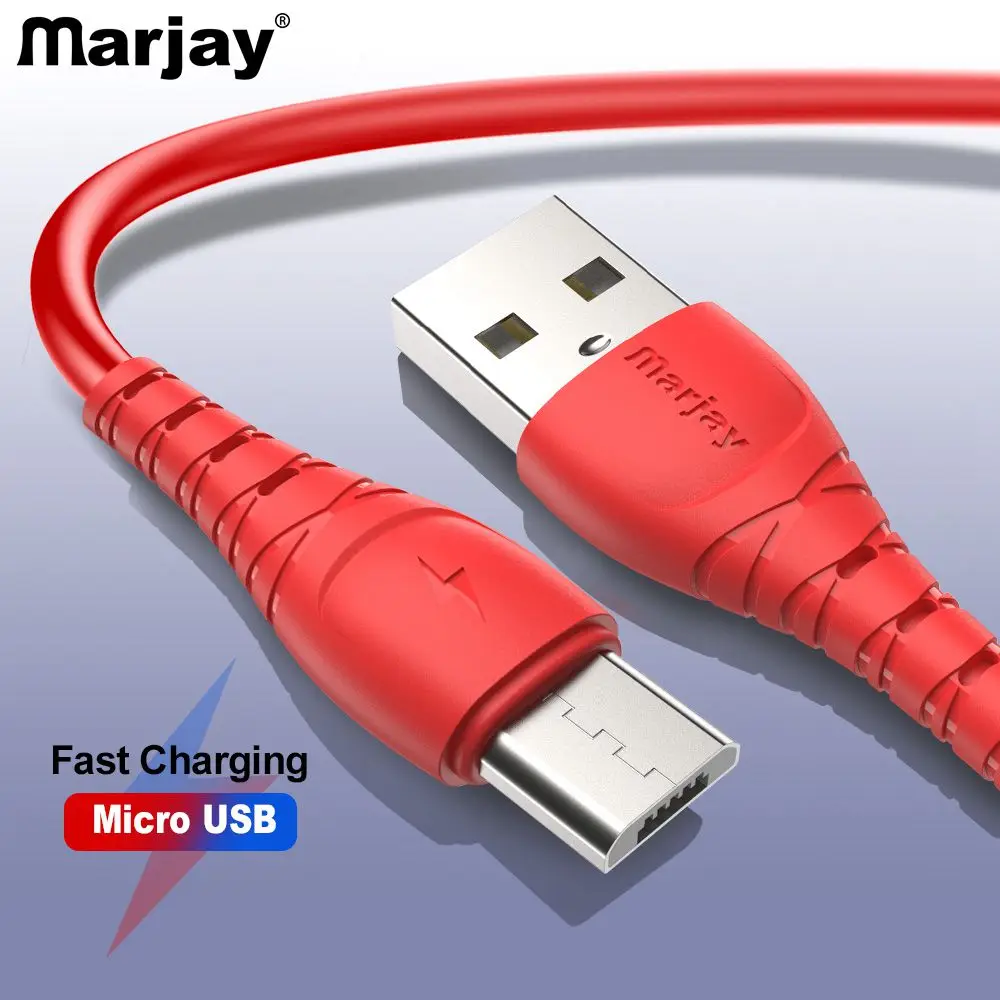

Suhach Micro USB Cable 3 m Fast Charging MicroUSB Charger Cord For Samsung Xiaomi Redmi Note 5 Pro Tablet Android phone Micro