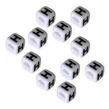 1000 Pearl Alphabet Letters by Creation Bracelets, Necklaces and Creative Leisure Children - White Acrylic Beads with Black Le 1000 Pearl Alphabet Letters by Creation Bracelets, Necklaces and Creative Leisure Children - White Acrylic Beads with Black Le