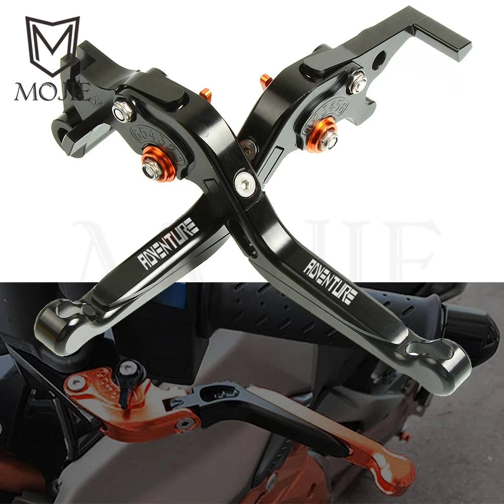 Для KTM Adventure 1050 690 Duke SMC smcr 690 Enduro R мотоцикл рычаг cnc регулируемые Складные Выдвижные сцепные рычаги набор