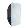Softbox Godox 60*60/60*90/90*90/70*100/80*120 caja suave Rectangular portátil con soporte Bowens caja de rejilla de nido de abeja opcional ► Foto 3/6