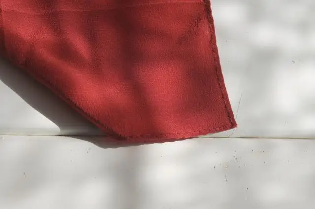 Женский Шелковый шарф платок чистый шелк креп, размер: 39*39 см, 10 шт