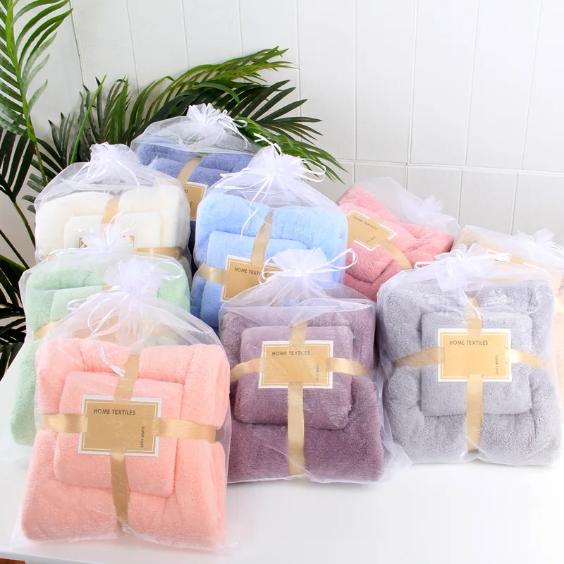 Günstig Luxus handtuch set Korallen samt handtuch bad handtuch für Erwachsene dicken weichen, saugfähigen mutter handtuch geschenk Gesicht handtuch bad towels70 * 140CM