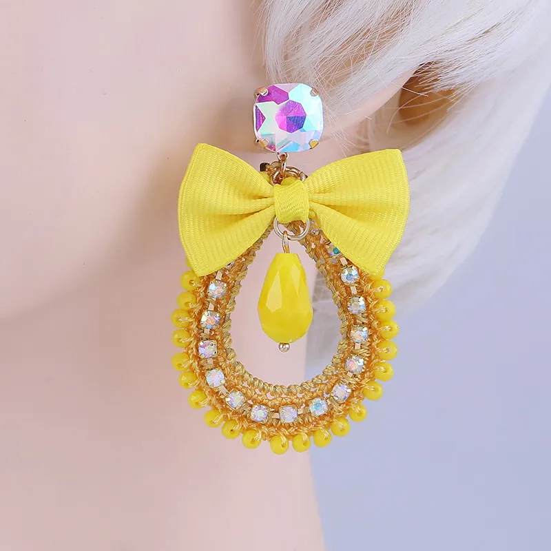 Earrings Yellow