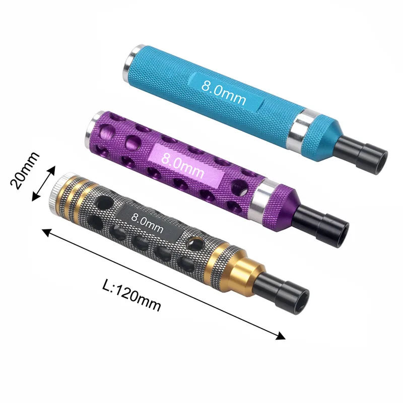 RJXHOBBY 8.0mm M5 Nut Driver for FPV RC Models Car Boat Airplane (2)