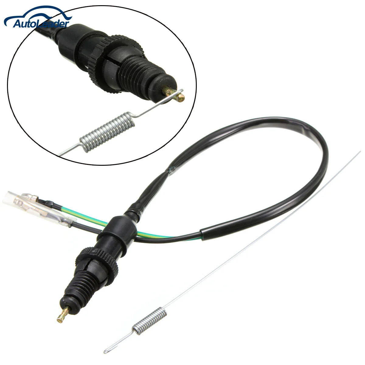 Motorcycle Rear Brake Stop Light Switch + Spring Kit for Honda/Kawasaki