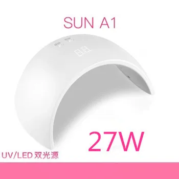 

XIXI Double Light Led Nail Dryer 27W USB Data 9pcs Light Beads LED UV Lamp LCD Display Curing Light Gel Nail Polish With Sensor