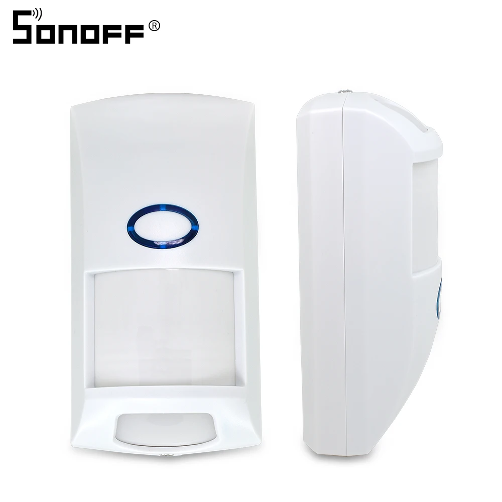  SONOFF PIR2 RF PIR Motion Sensor Detector 433Mhz Wifi Wireless Remote Entry Alarm Security System A - 32910653098