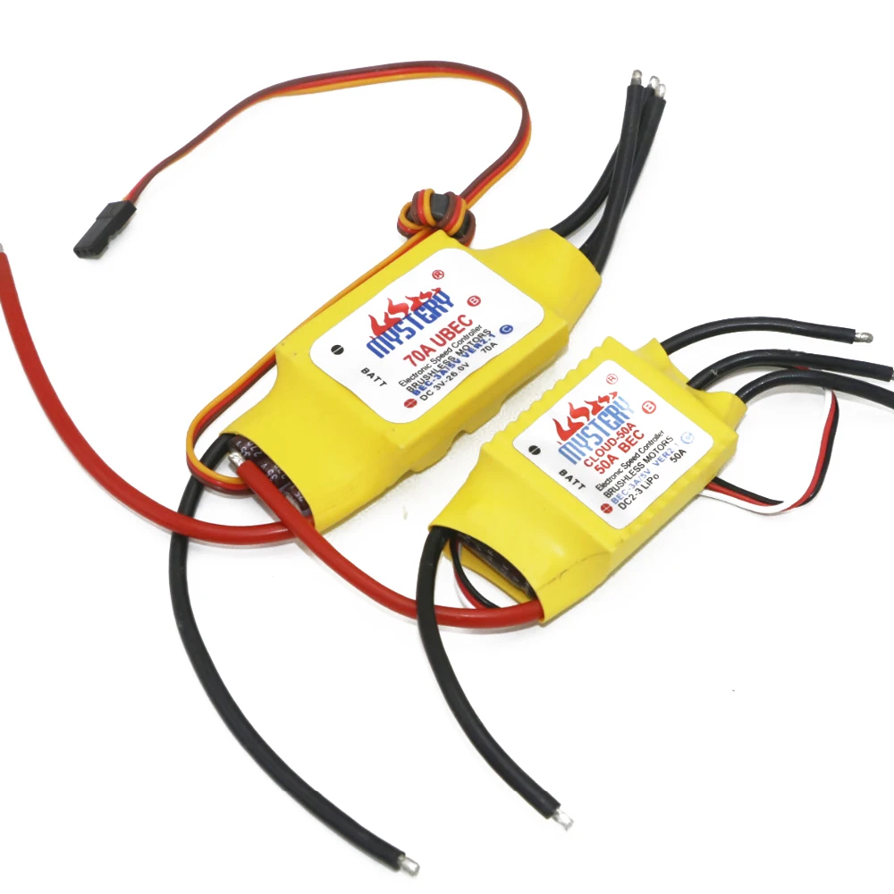 1 шт. тайное облако 10A/20A/30A/40A/50A/60A/70A/80A/100A/200A бесщеточный ESC с BEC для RC Самолет Вертолет