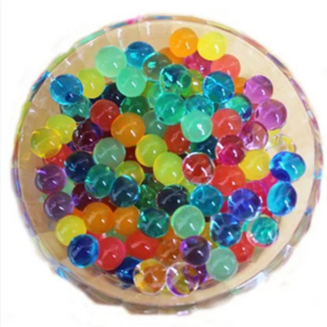10 bags Magic water crystal soil hydrogel beads Pearl Shaped Grow Jelly