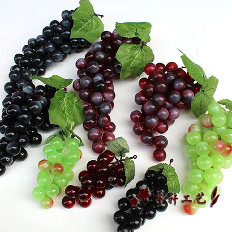 Buy Special simulation grapes with cream plastic