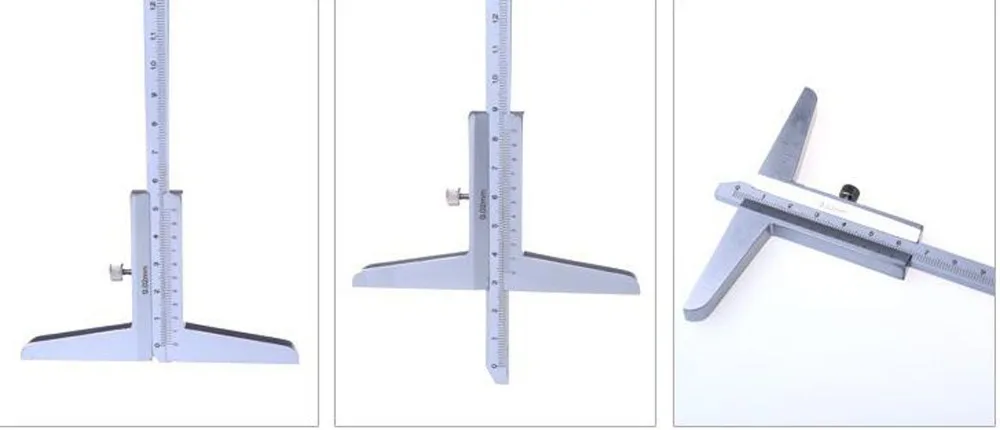 Vernier датчики глубины 0-150 мм/0,02 мм углеродистая сталь глубинный микрометр измерительные инструменты TDP-150
