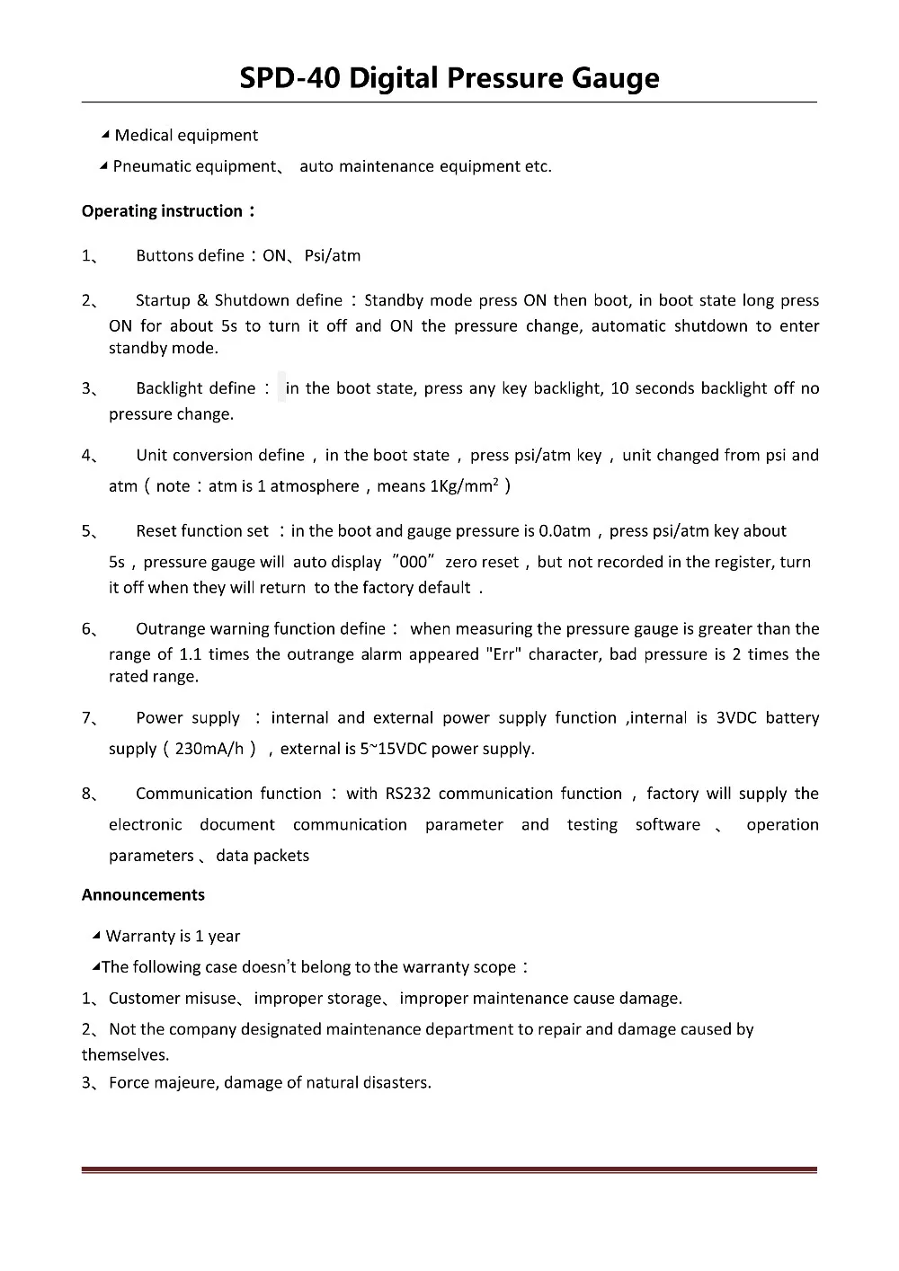 SPD40 Manual-3
