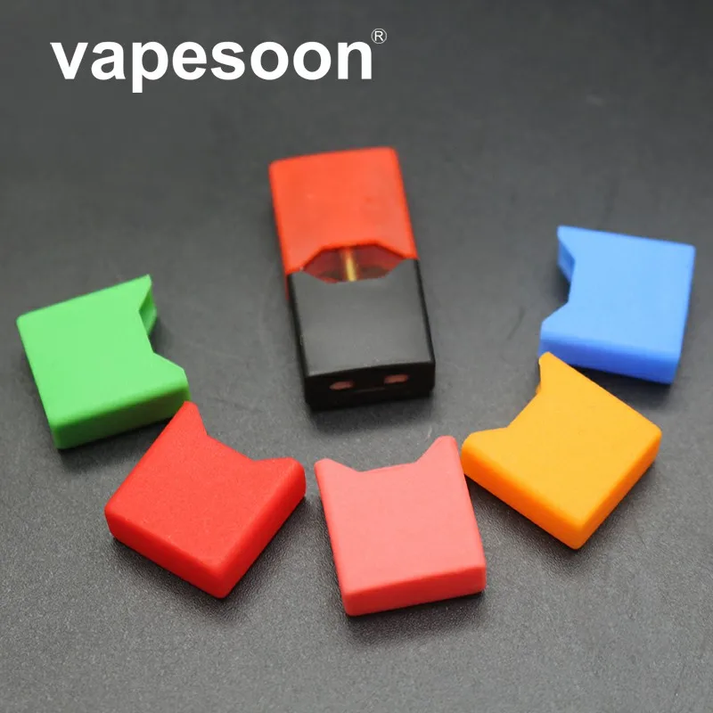 10 шт Оригинальный vapesoon JUUL силиконовый санитарный колпачок костюм для 5 цветов |