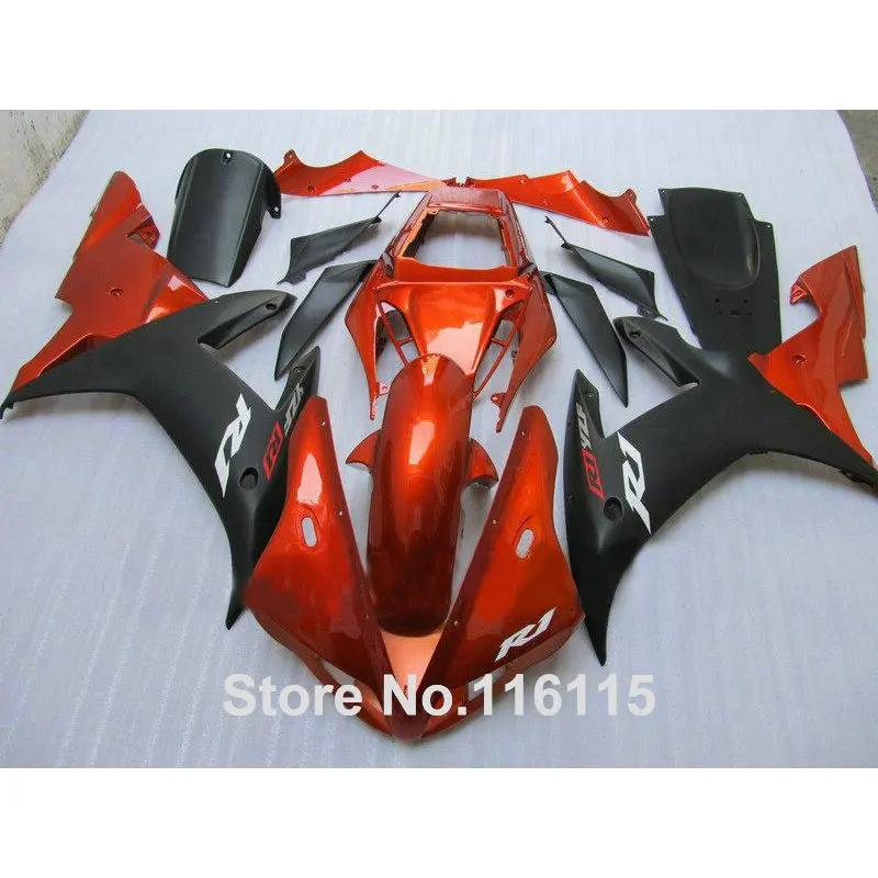 Комплект обтекателей MOTOMARTS из АБС-пластика подходит для YAMAHA 2002 2003 комплект