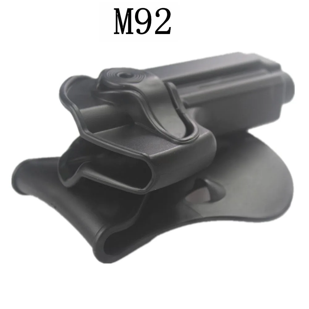Черный тактический пистолет кобура для M92 правшей кобура для пистолета