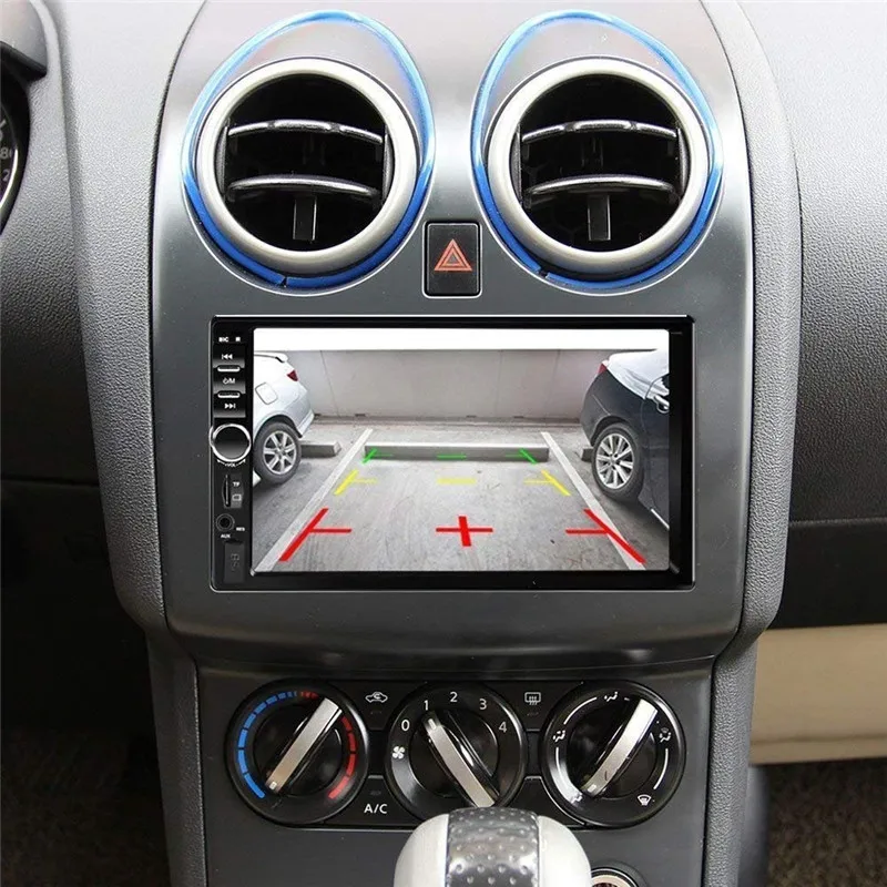Автомобильное радио 2 Din MP5 видео плеер GPS Навигация стерео Bluetooth FM USB AUX Кассетный