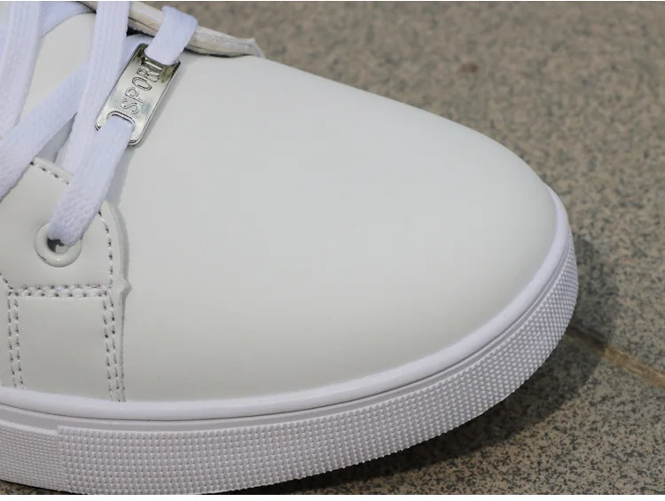 Белые мужские кожаные ботинки в стиле хип-хоп; модные зимние теплые хлопковые ботильоны; Водонепроницаемая Мужская обувь с высоким берцем; повседневная мужская обувь