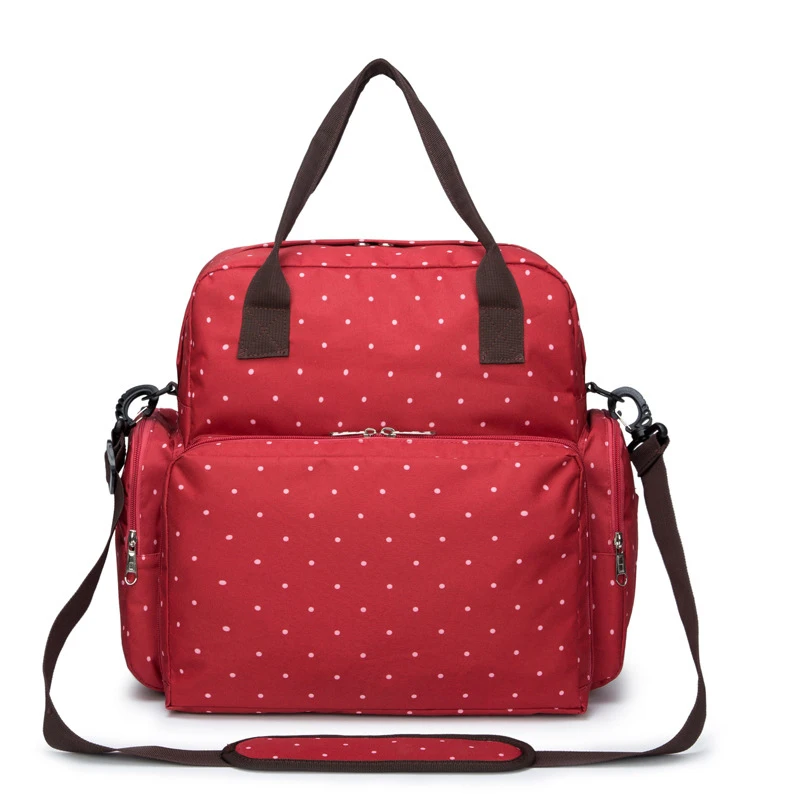 

Printed Maternity Package Mummy Diaper Bag Backpack mochilas Baby Nappy Large Capacity Maternal Bags Hanging Pram Stroller Bag