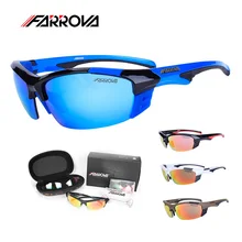 Farrova Велоспорт очки поляризованные Велоспорт солнцезащитные очки Для мужчин открытый спортивные очки солнцезащитные очки мужские велосипедные очки