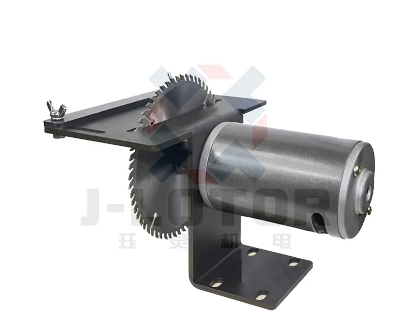 350W 8000rpm DC 220V High Power Brush Motor for Mini Table Saw