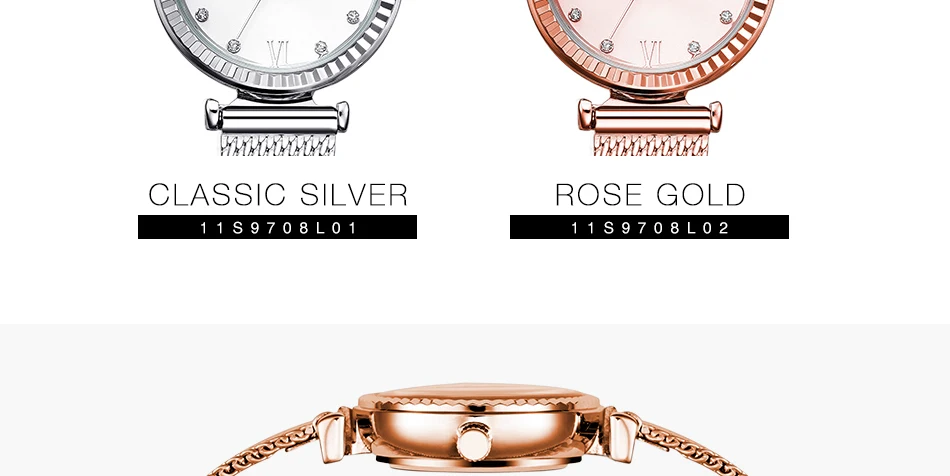 SINOBI часы женские брендовые розовое золото дамские часы Роскошные Стальные кварцевые наручные часы Relojes Mujer часы#9708