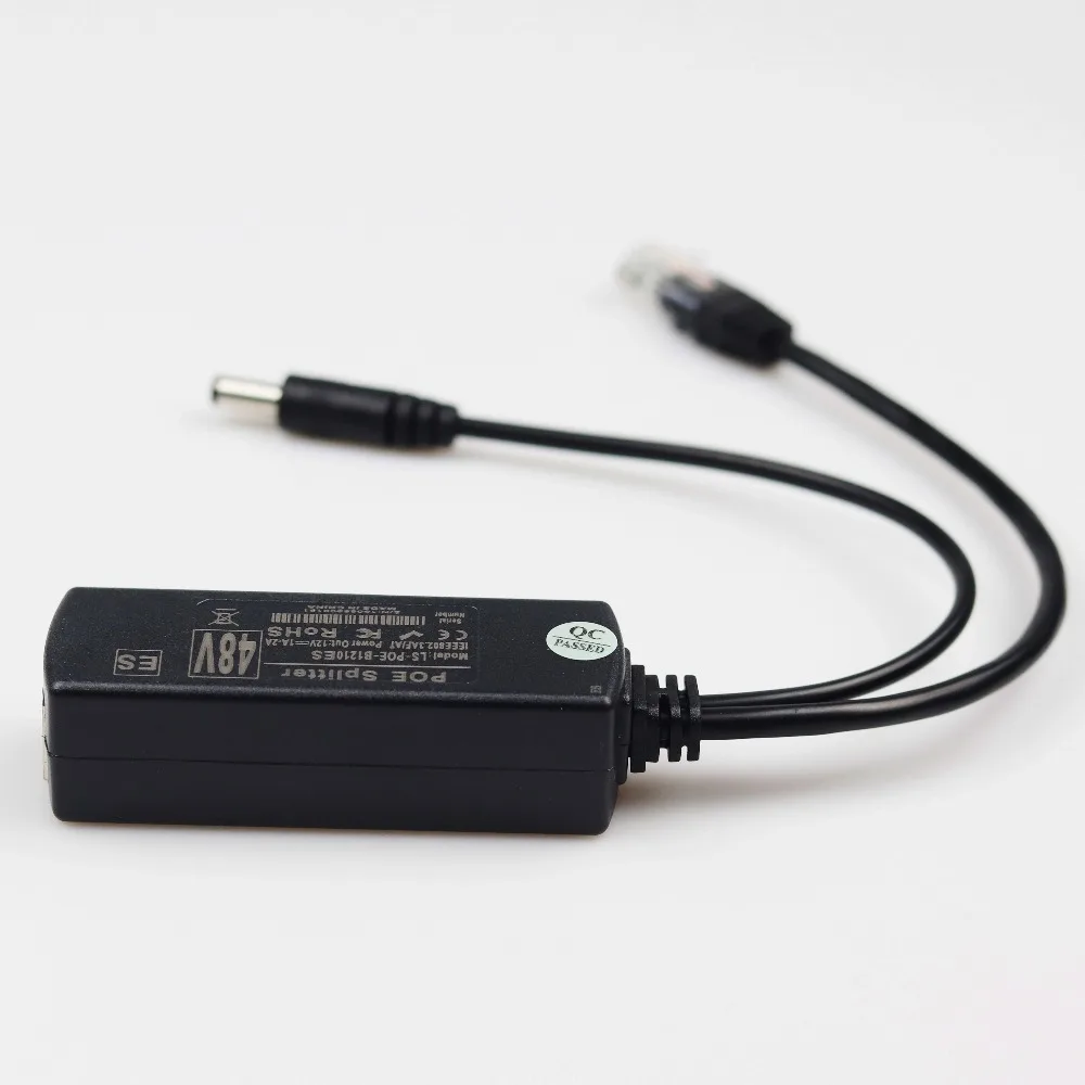 Разветвитель PoE 12 В 2 А IEEE802.3AF 100 м|Сетевые инструменты| |