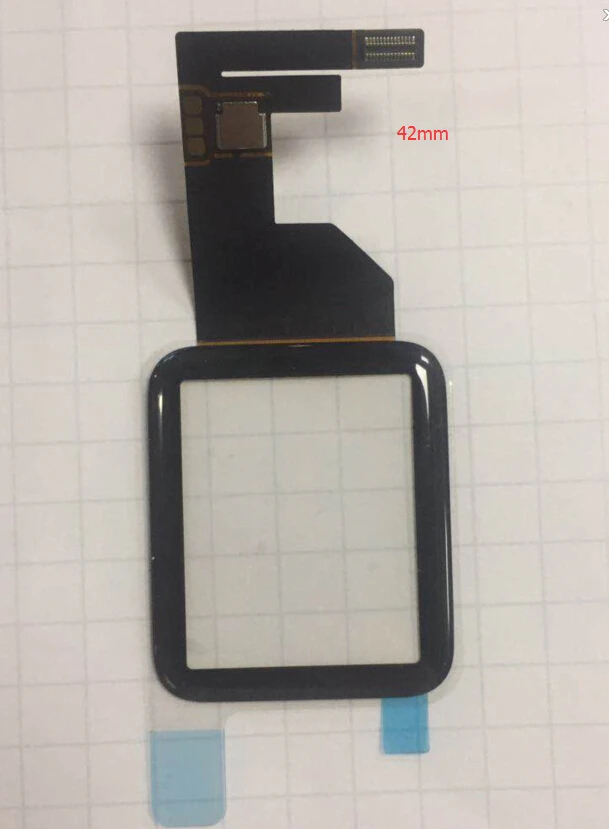 SYART 1 шт. черная Замена для Apple Watch Series 1 передний сенсорный экран Высокое качество Сенсорная панель стеклянная линза 38 мм 42 мм