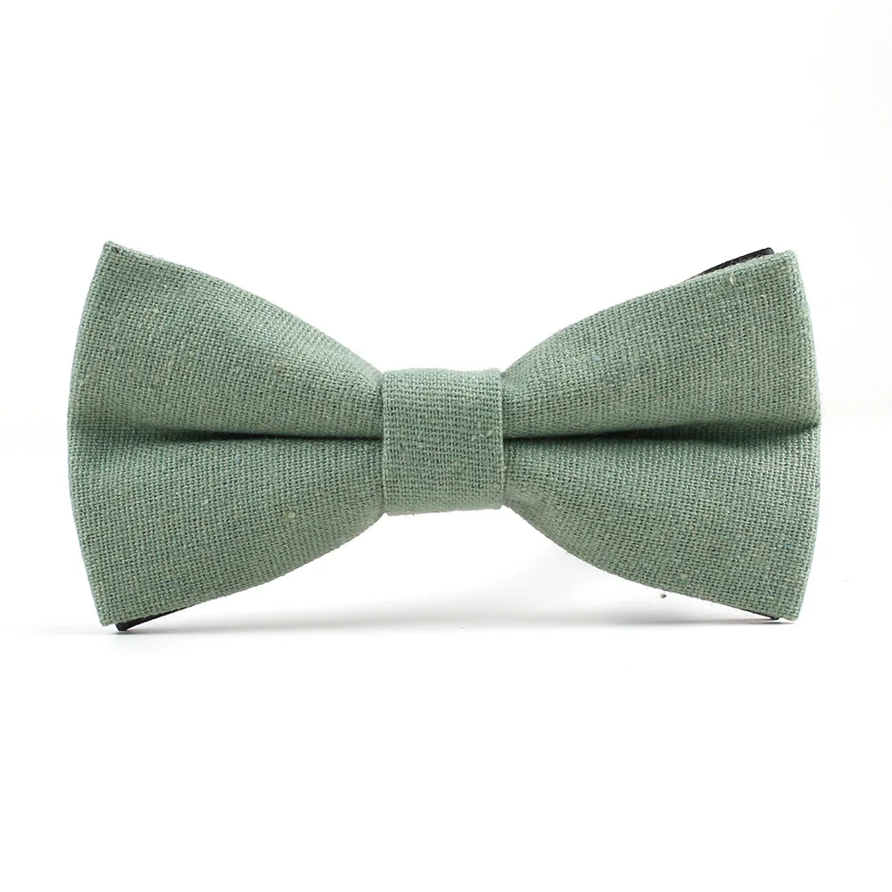 Шалфей зеленый хорошее качество для мужчин галстук бабочка белье провечерние м регулируемый деловой ГАЛСТУК подарки для ж