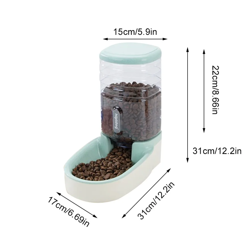 3.8L Dog feeder bowl cat drinking automatic pet Food dispenser bottle for dogs Large Capacity Pet Supplier 3.8L Dog feeder bowl cat drinking automatic pet Food dispenser bottle for dogs Large Capacity Pet Supplier