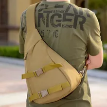 Уличный бренд водонепроницаемый армейский, для походов, пешего туризма Треугольные сумки на плечо 1000D нейлоновый нагрудный Пакет Кроссбоди рюкзак для путешествий