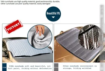 

Car Covers Sunshade Accessories for peugeot 206 skoda octavia peugeot fiat 500 opel astra audi a6 renault megane 3 Car styling