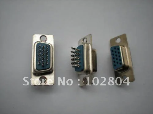 

D-Sub 15 PIN Female Solder Connector for PC Use 20 pcs per Lot