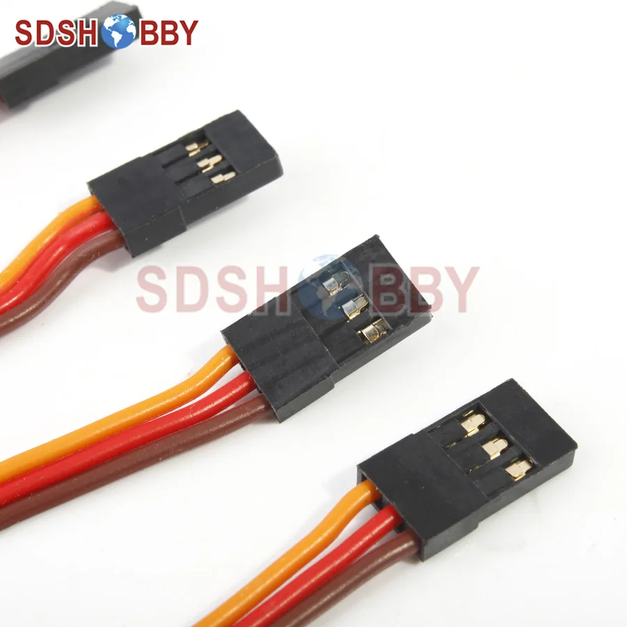 10 шт. * 22 #/22AWG сверхмощный сервоудлинитель плоский кабель 150 мм|servo extension|servo extension