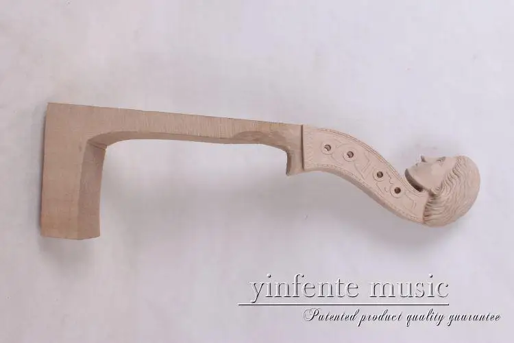 

4/4 New Cello Neck Man Head Hand Carve High Quality 1-2