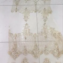 Нигерийские Свадебные ткани CiCi-6106 с блестками для высококачественной ткани французская кружевная тесьма