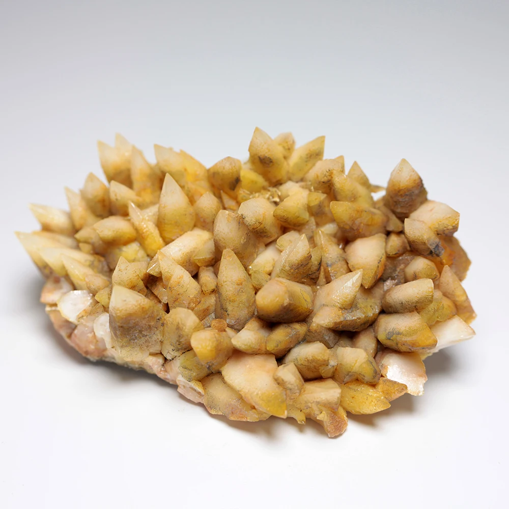 

119g NATURAL Stones and Minerals Rock YELLOW CALCITE Crystal Specimens B10 2