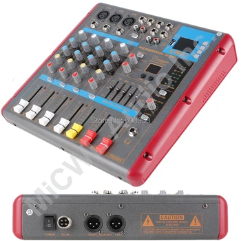 

Level up 5 Way Wireless Bluetooth Microphone Mixer Mixing Console Sound Voice Processor SMR-501USB