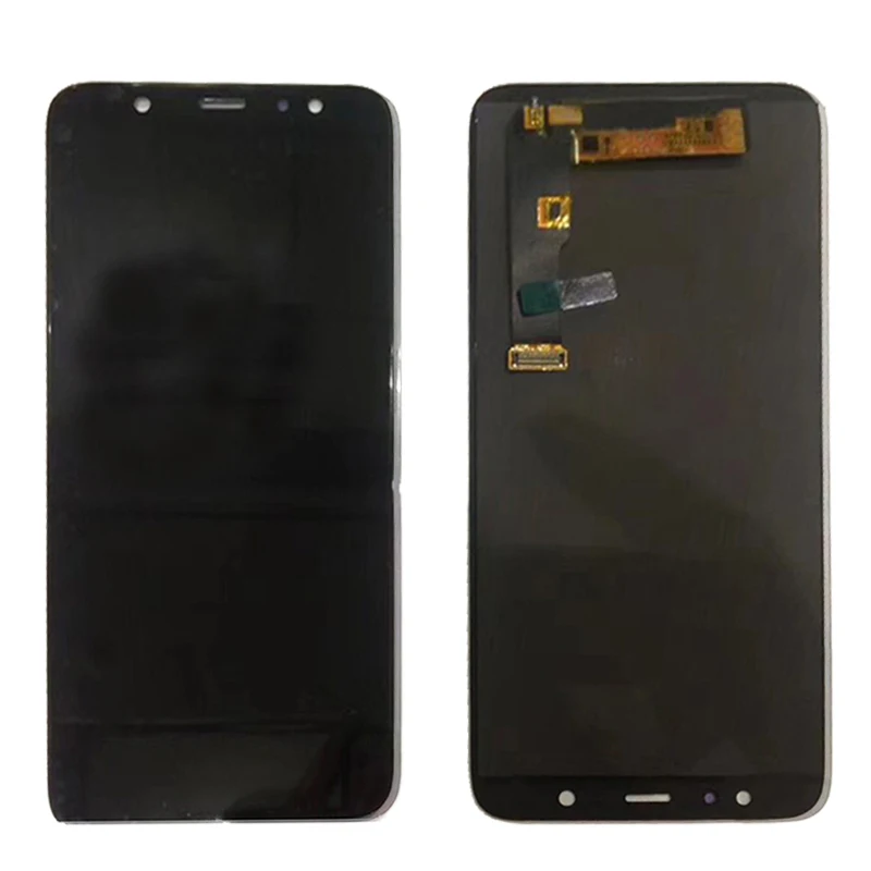6,0 ''дисплей для samsung Galaxy A6 Plus ЖК сенсорный экран дигитайзер в сборе для samsung A6 Plus A6+ A605 A605fd ЖК-экран - Цвет: Good TFT Black