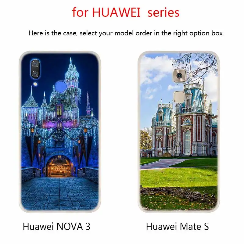 Чехол с изображением русского замка мягкие силиконовые чехлы для Huawei Mate 10 Lite 20 Pro
