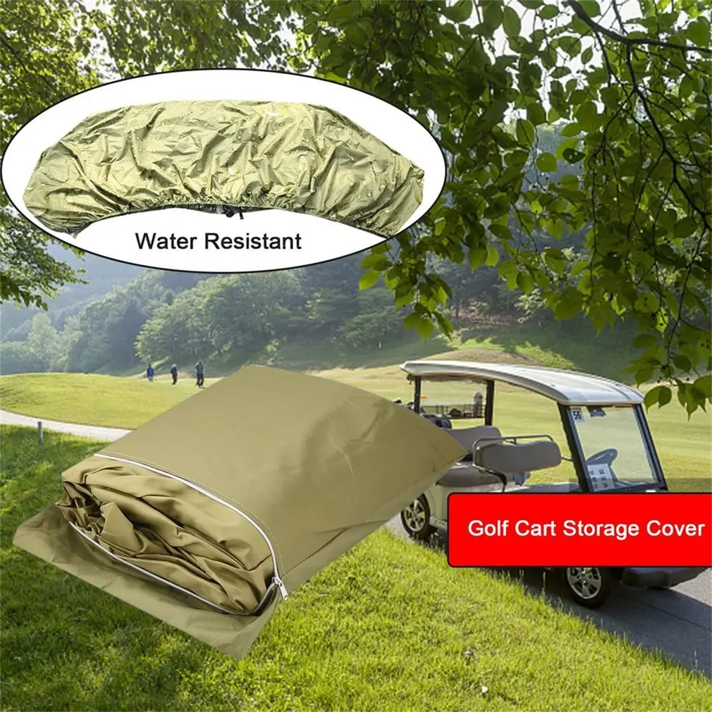 Buy Waterproof 4 Passengers Zipper Golf Cart Storage