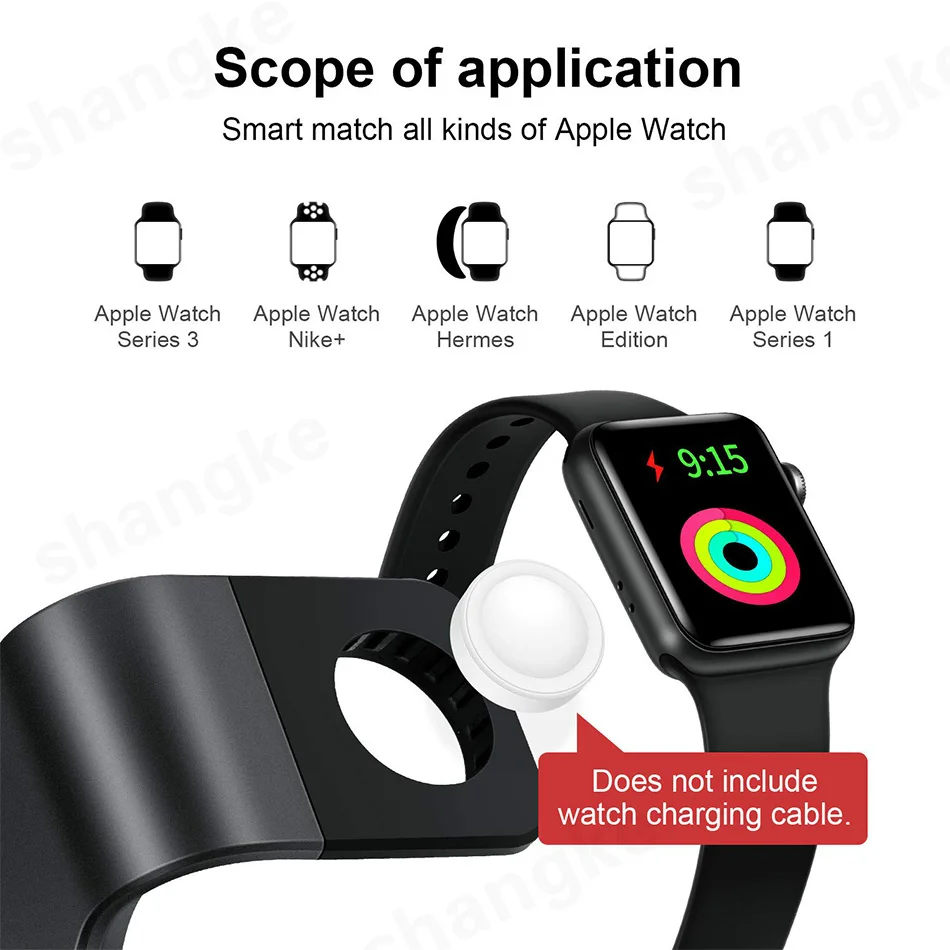 KEPHE 3 в 1 Qi Беспроводное зарядное устройство держатель Подставка для Apple Watch Series 4 3 2 1iPhone XS MAX XR 8 Plus X 8+ Iwatch Airpods станция