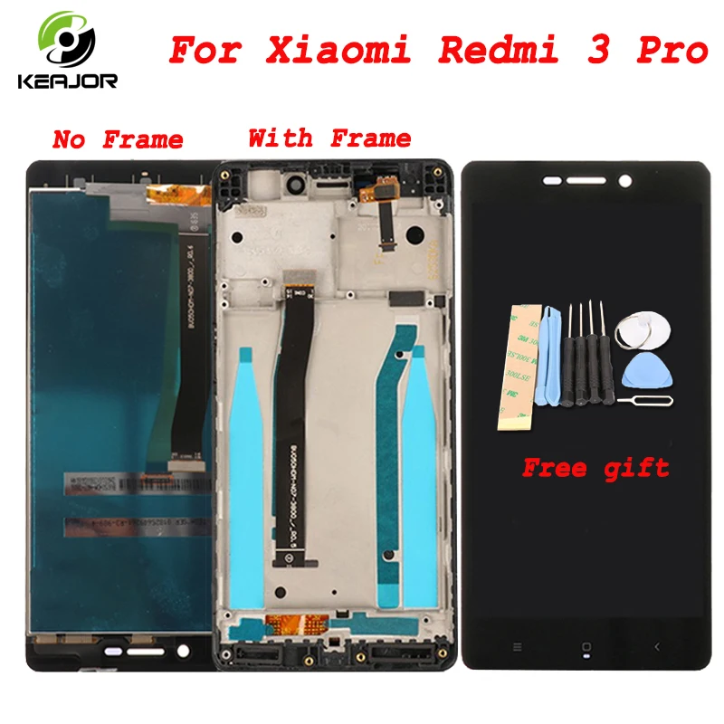 

Display For Xiaomi Redmi 3 Pro LCD Display Touch Screen High Quality Digitizer Assembly Replacement Screen For Redmi 3Pro 5.0