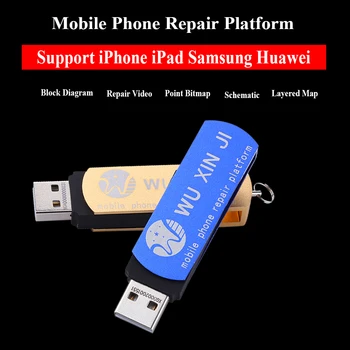 

Orginal WUXINJI Board Wu Xin Ji Schematic Diagram Repairing Drawings for iPhone iPad Samsung Motherboard Map Phone Software