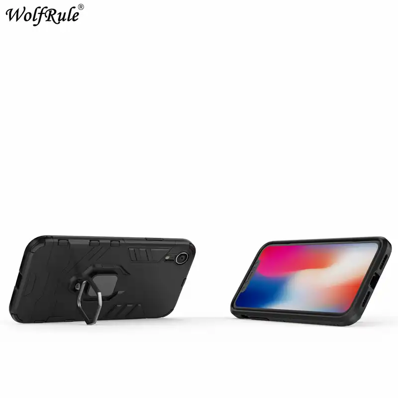 Чехол для iphone XR чехол Fundas Автомобильный держатель телефона Магнитный палец