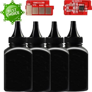 

4 PCs Refli toner Powder + 2PCs PC Chip SCX-3200 SCX-3208 SCX-3206 SL-1676 SL-1861 SL-1865W for Samsung MLT-D1043s Laser Printer